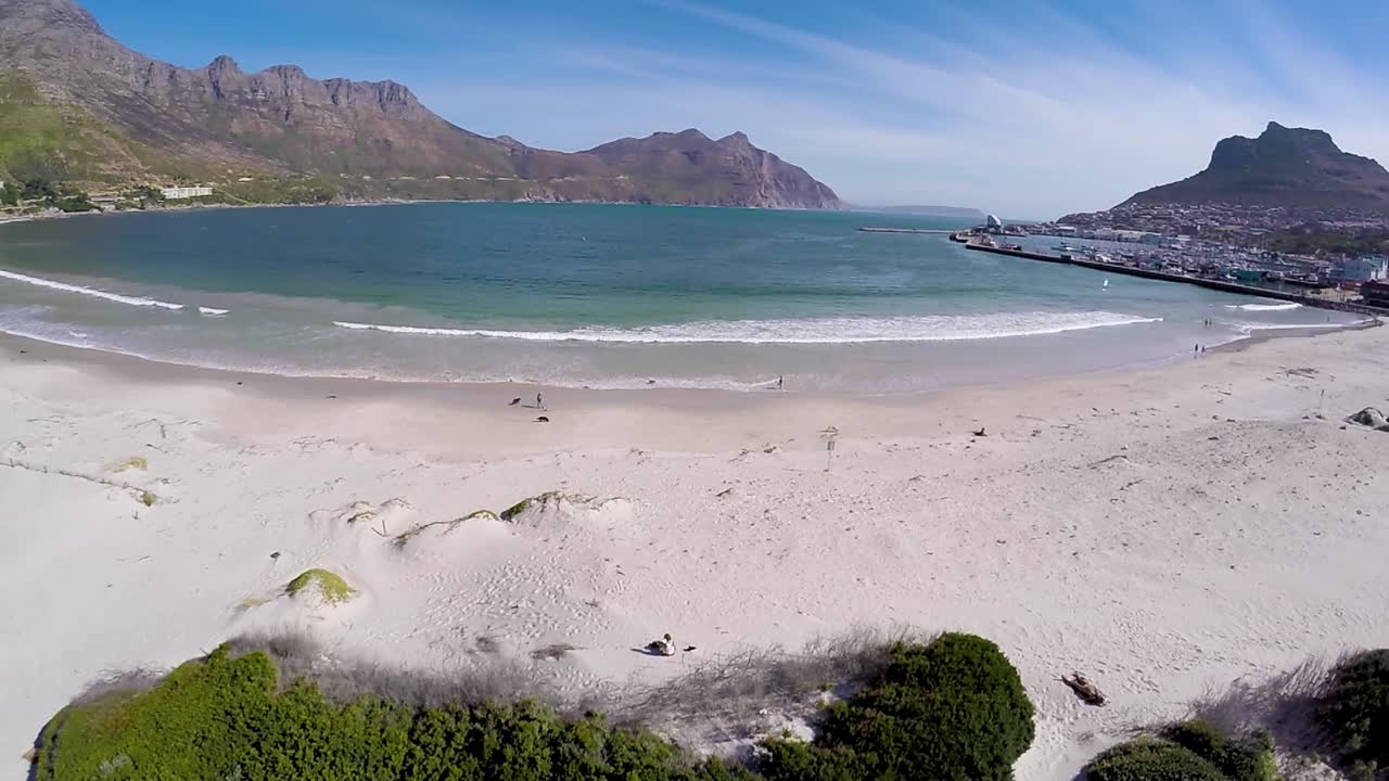 드론으로 hout bay의 조감도