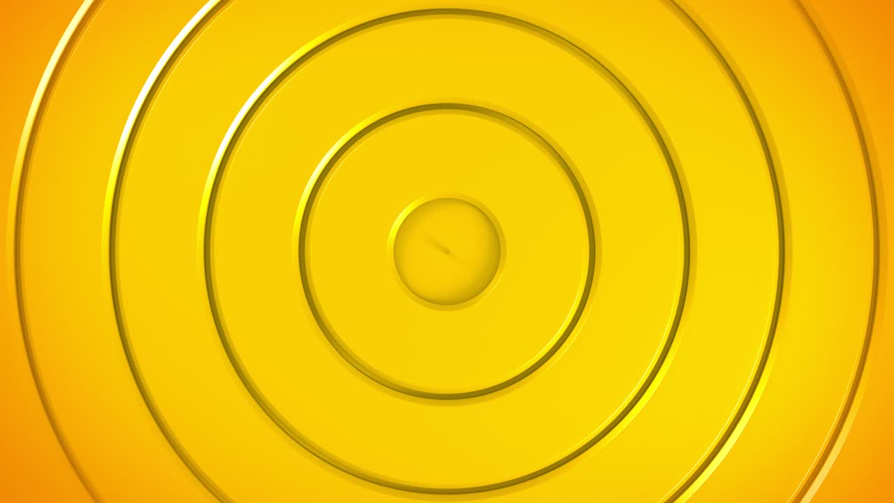 은 노란색 그라디언트 원활한 루프 애니메이션 배경.