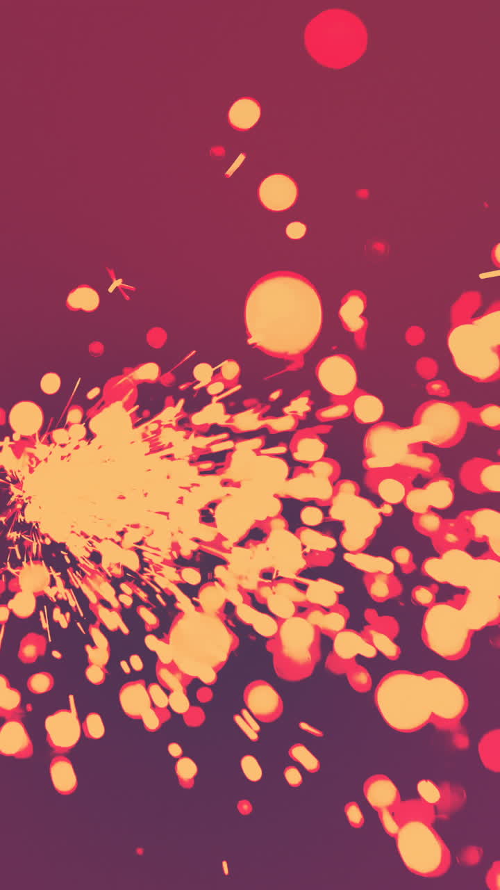 primer plano de las chispas de soldadura