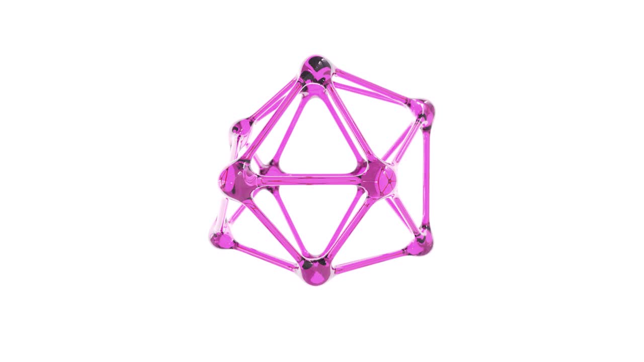 4k의 추상적인 유리 분자