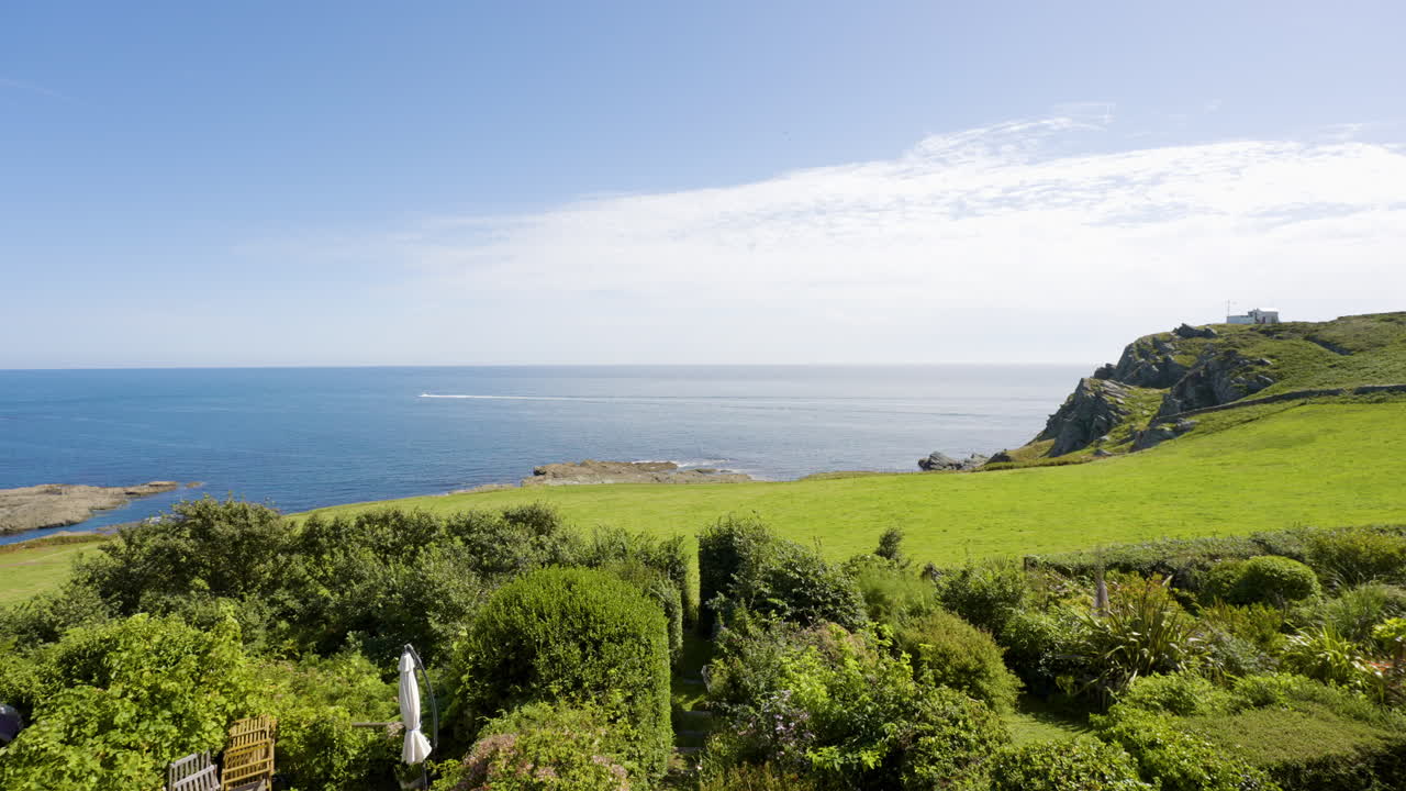 Coastal View from a Window