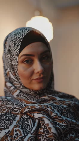 woman wearing a hijab