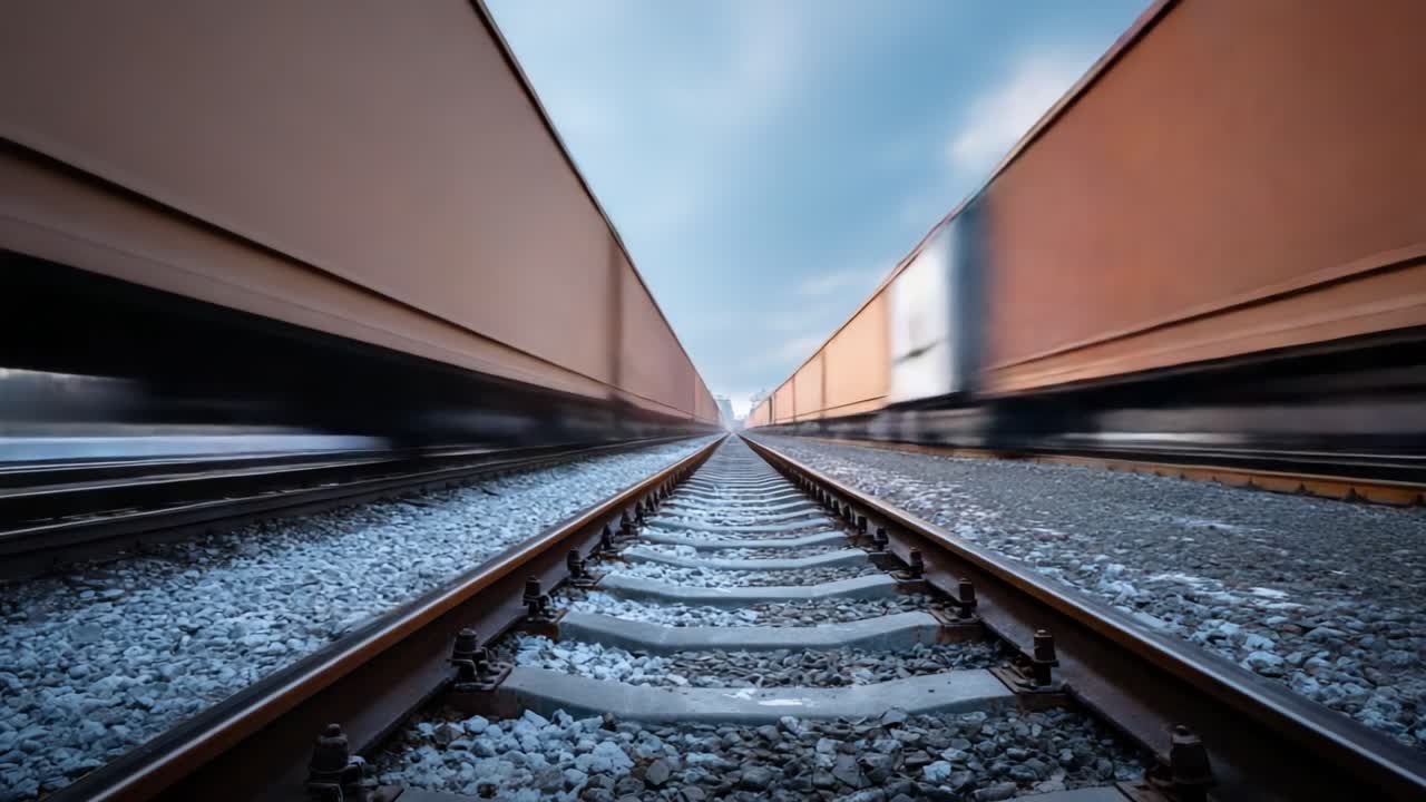 A Dynamic Perspective of Train Tracks: Capturing the Essence of Motion and Journey Through the Railway Corridor