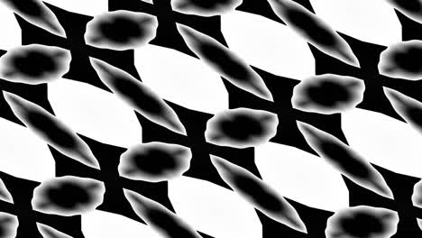 changing shapes in black and white