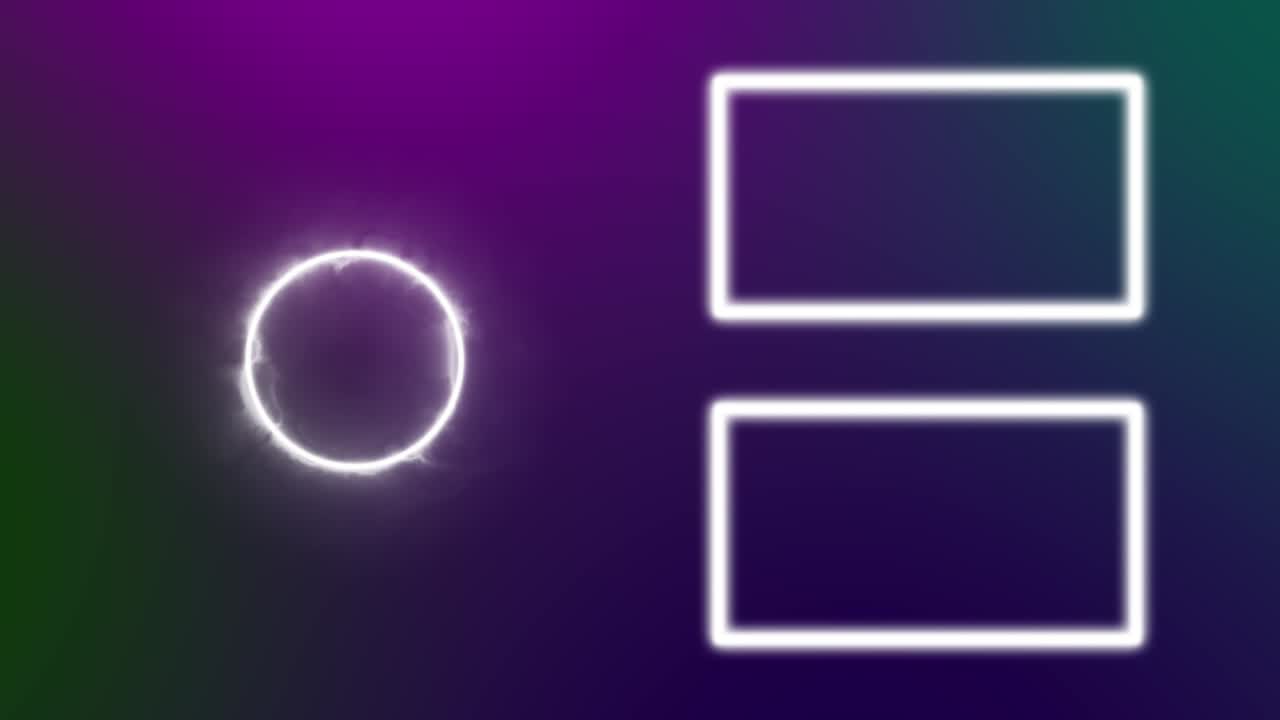 gradación simple de la tarjeta de finalización de la pantalla de finalización gráficos de movimiento