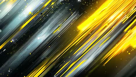 a black and yellow striped background with a lot of sparkles. the sparkles add a sense of movement and energy to the image, making it feel dynamic