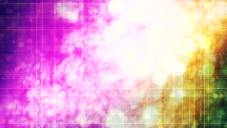animación de fondo de partículas abstractas de 4k