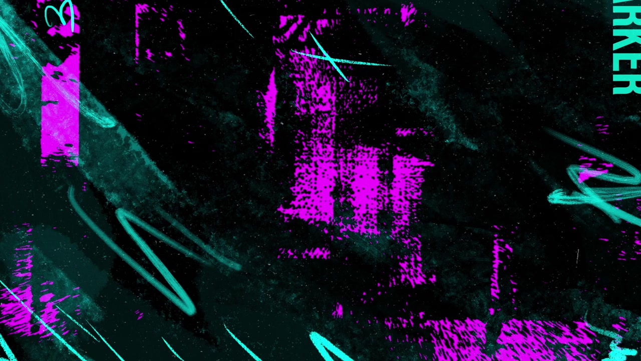 Sovrapposizione di Trama Grunge Astratta con Pennellate Viola e Blu