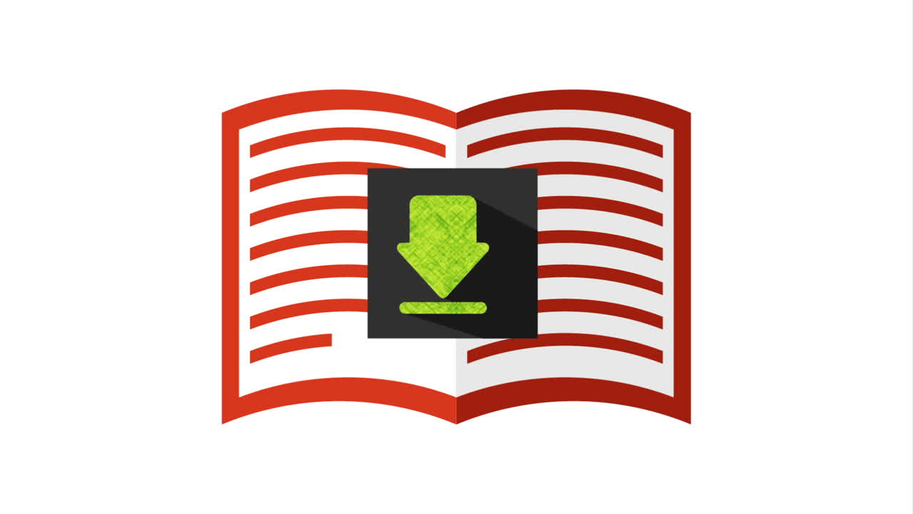 descargar diseño de libros electrónicos, animación de video