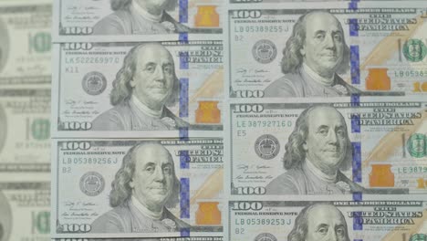 el billete de 100 dólares.