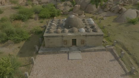 ancien temple hindou à nagarparkar, au pakistan