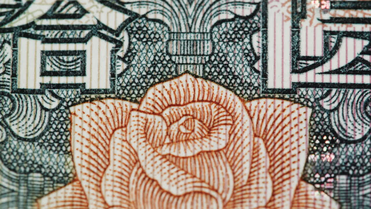 Close-up of Chinese Currency