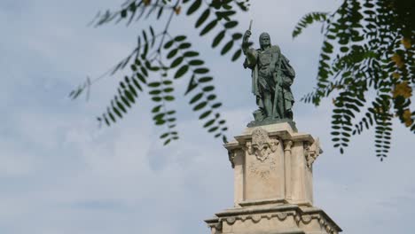 cámara lenta del monumento a roger de lluria