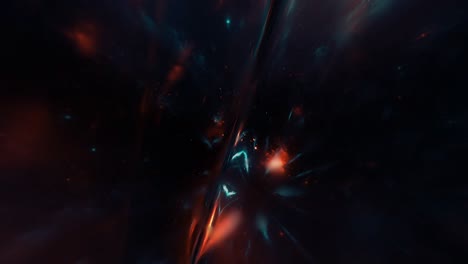 kosmischer hintergrund des multiversums.