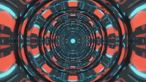 túnel futurista abstracto