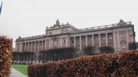 east parliament building in stockholm sweden