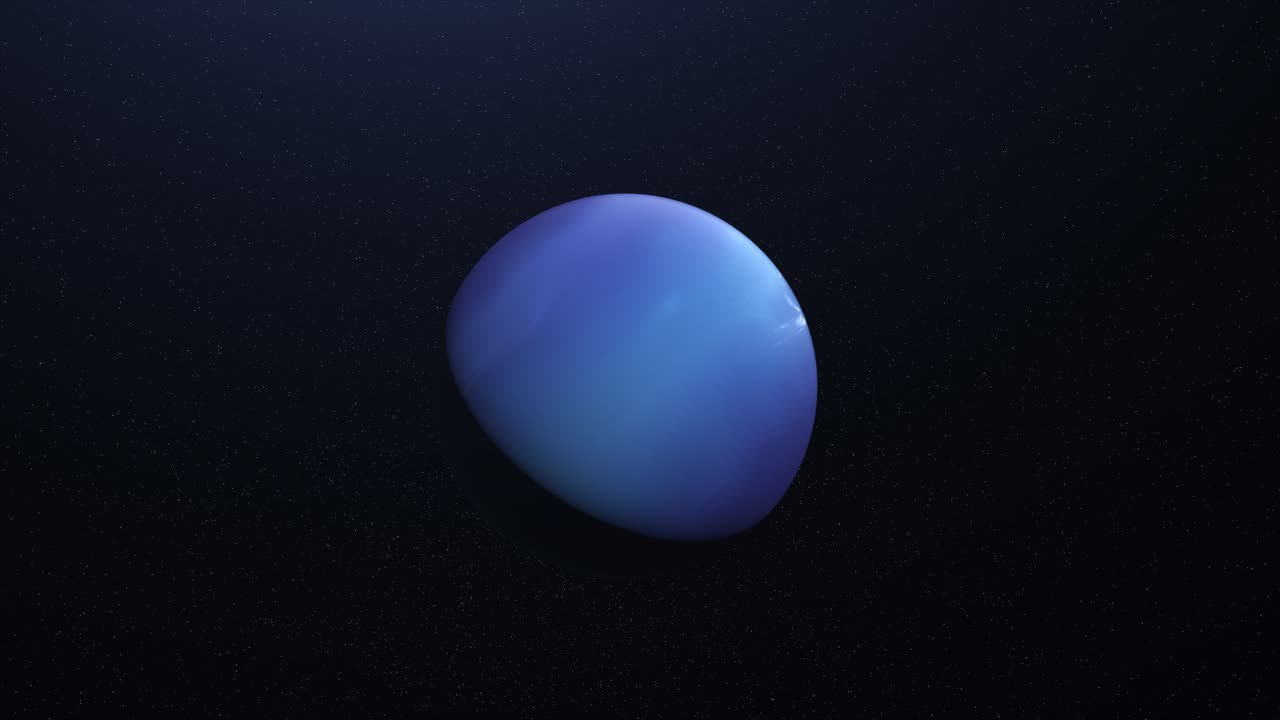 우주에서의 해왕성 행성