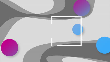 formas geométricas abstractas en movimiento y fondo líquido colorido 34