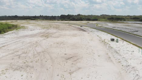 cleared land for florida construction