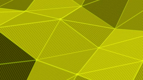 fondo de ondas abstractas del triángulo - en bucle