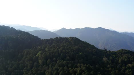 aerial view of mountain