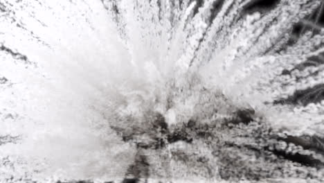 explosión blanca abstracta