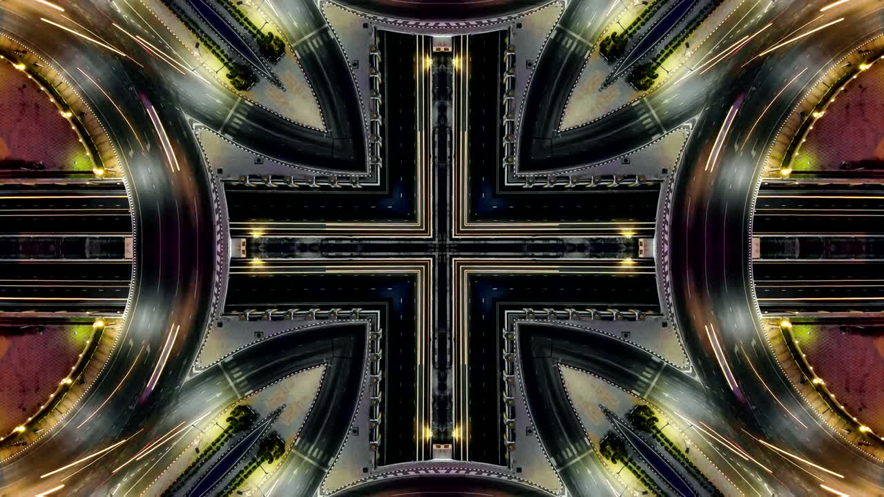 el fondo del kaleidoscopio digital abstracto. la hermosa textura multicolor del caleidoscopio.