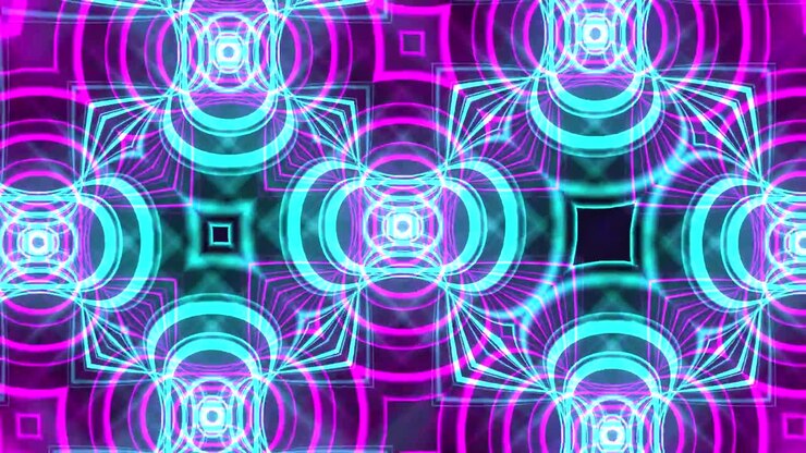 Kaleidoscope VJ Loop Video Background