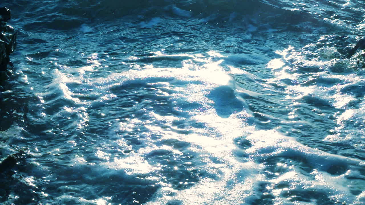 Onda marina. Slow motion