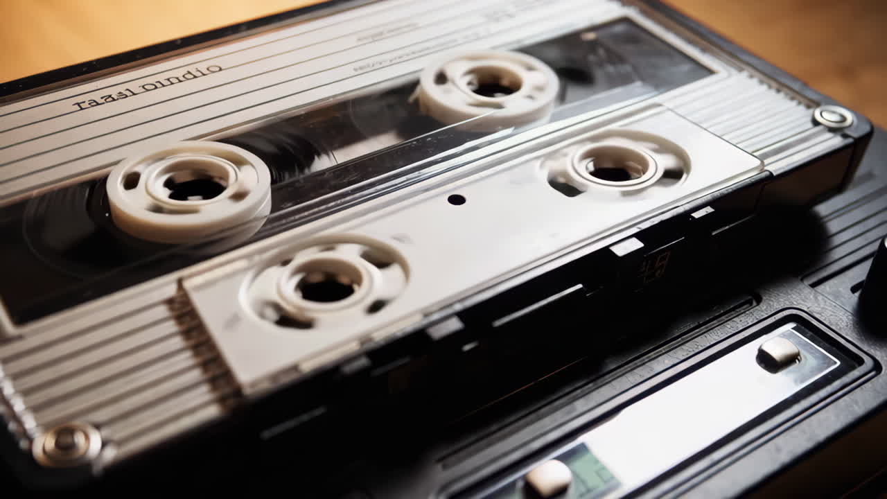 Vintage Cassette Tape Player