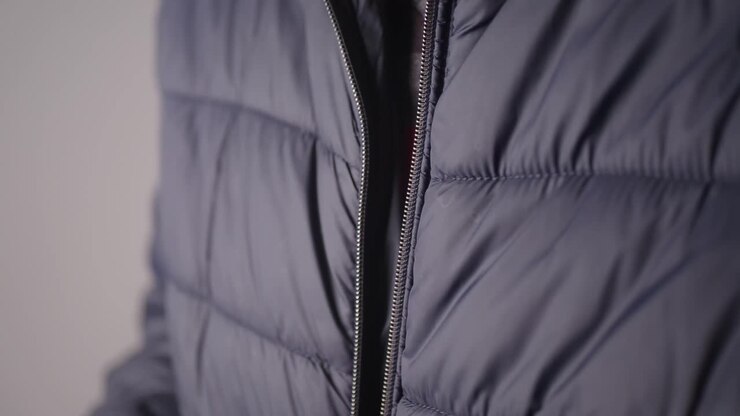 Close up of a Puffer Jacket