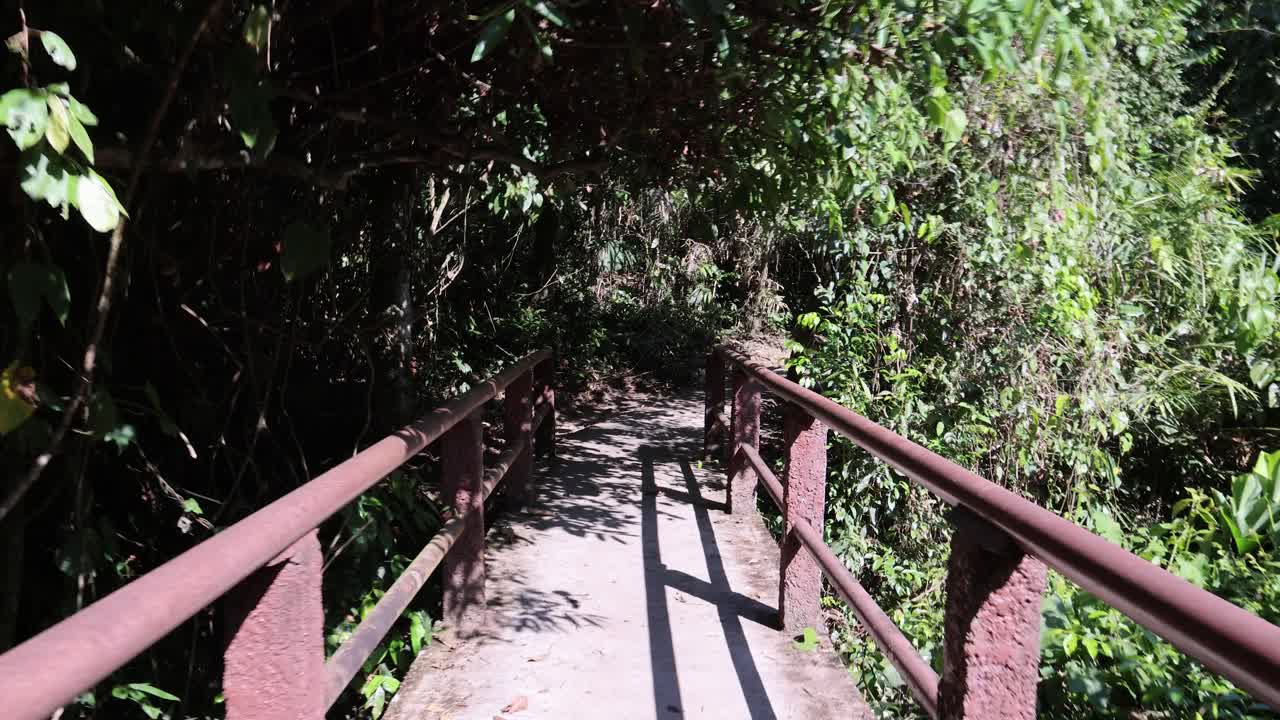 시간이 지남에 따라 조용하고 숲이 많은 길을 습니다.