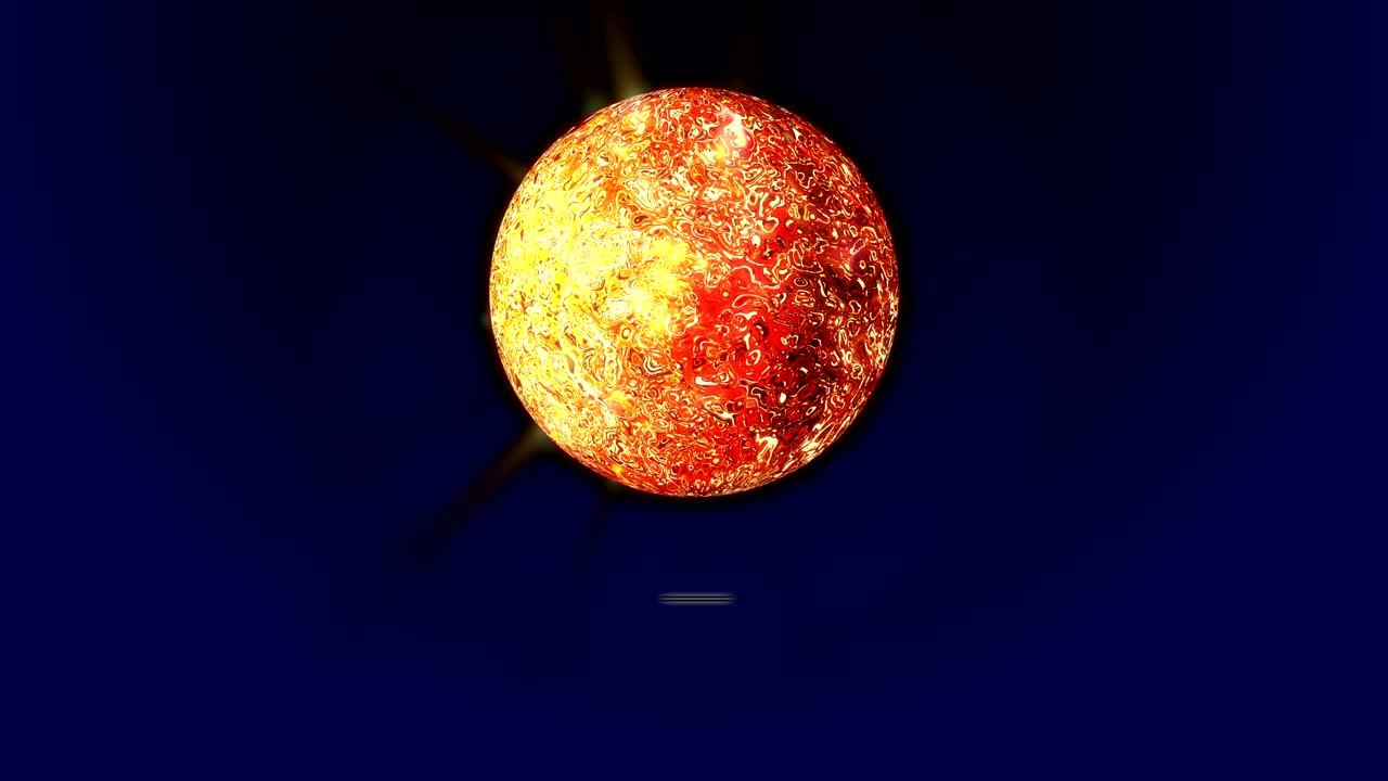 красная загрузочная полоса движется от 0 до 100 с вращающейся энергетической звездой.