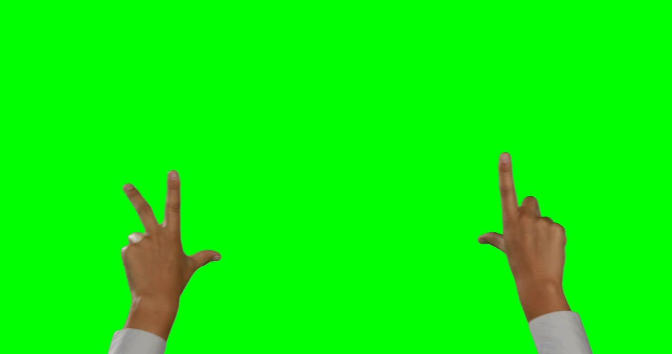 Primo piano di una mano che utilizza uno schermo digitale futuristico