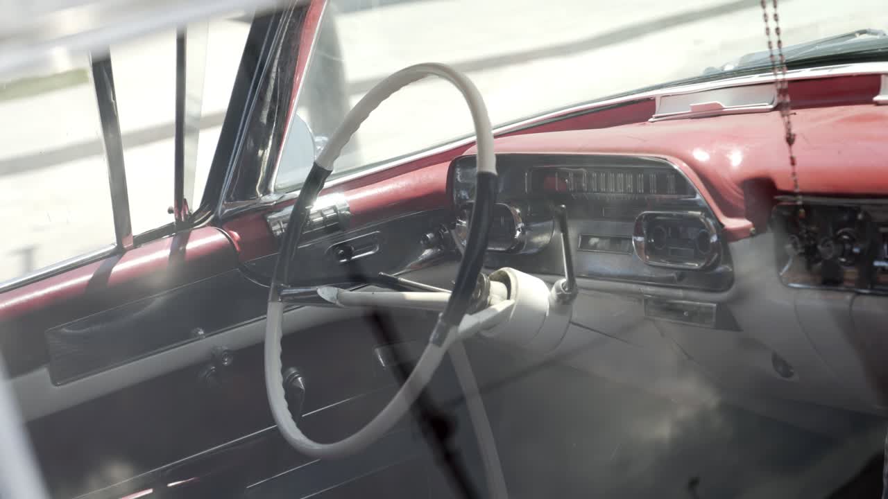 interior de automóviles antiguos