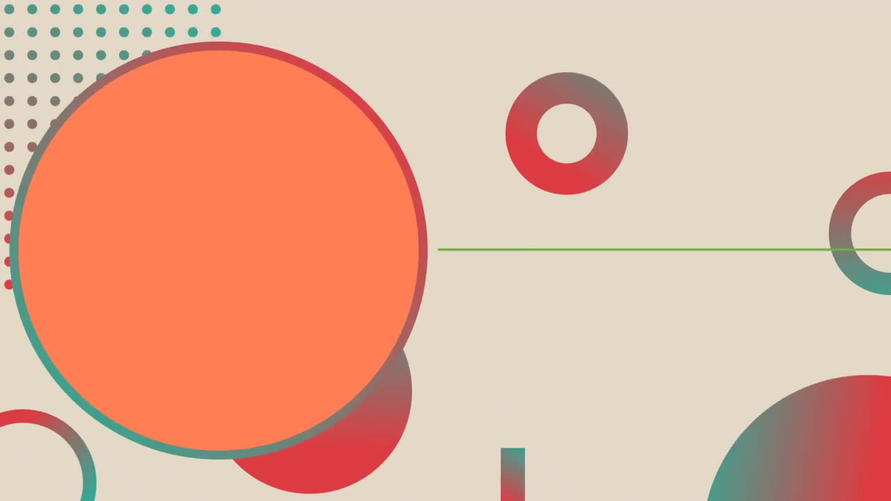 videos generados digitalmente de patrones y diseños