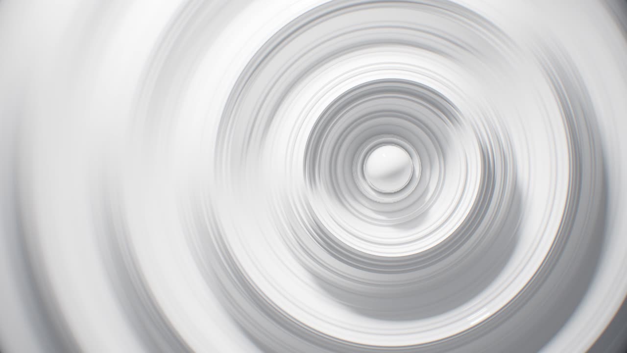 fondo abstracto ondas onduladas. diseño elegante de papel tapiz blanco. animación de bucle sin costuras