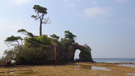 Lakshmanpur-Beach-No-2-Con-El-Puente-De-Coral-Natural-En-La-Isla-Neil-En-Las-Islas-Andaman-Y-Nicobar,-India