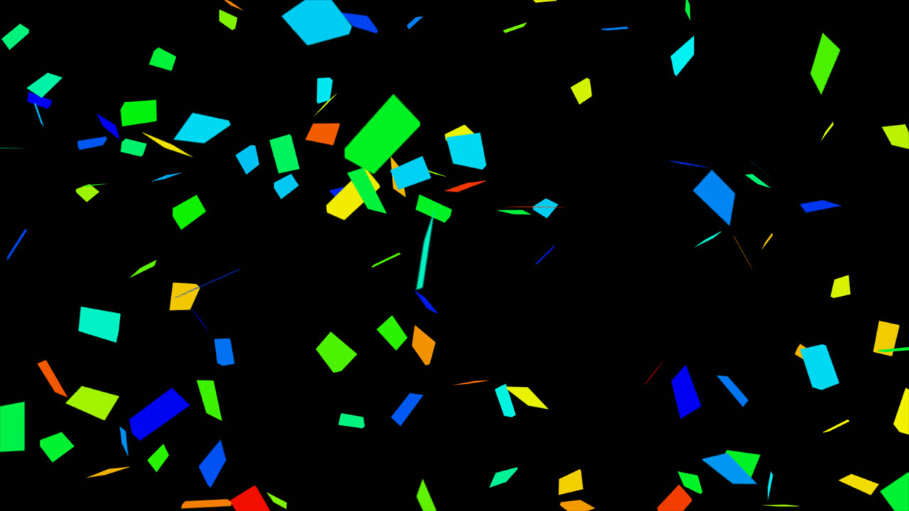 Colorful Confetti Explosion