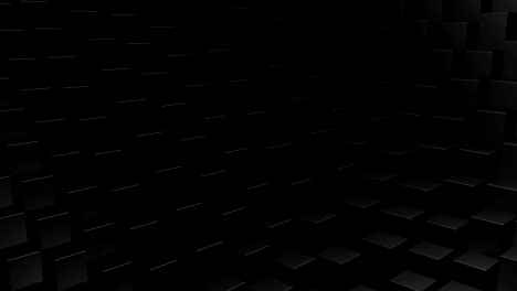 black cubes loop background