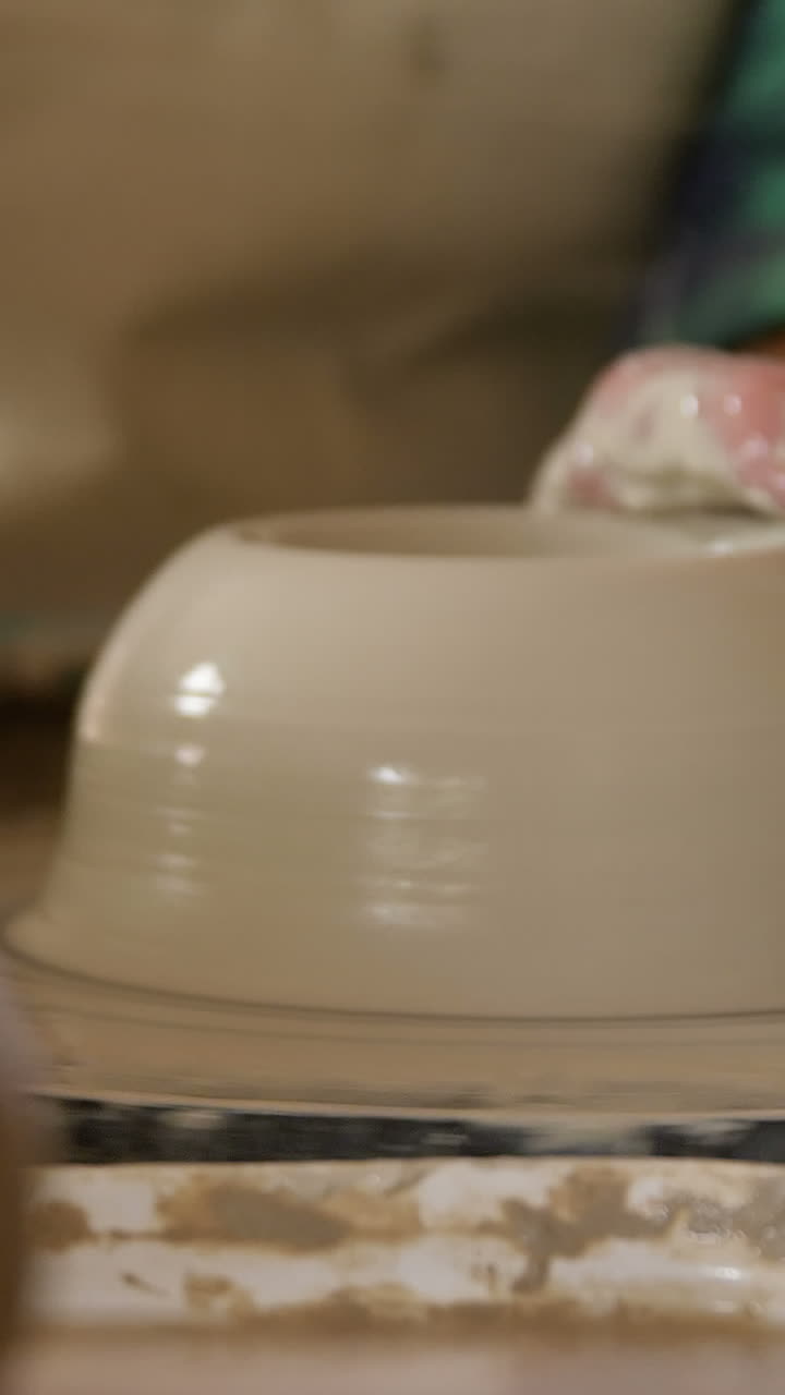 ⁇ 비 를 만드는 여성  ⁇ 비 의 중간 부분