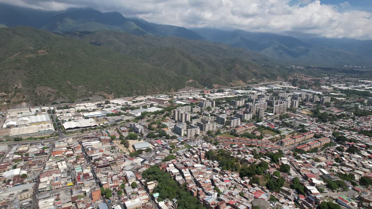 Guarenas in miranda, showcasing vibrant cityscapes and nature, aerial view