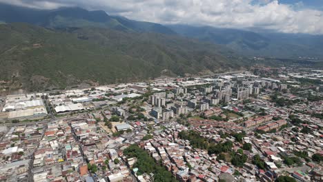 guarenas in miranda, showcasing vibrant cityscapes and nature, aerial view