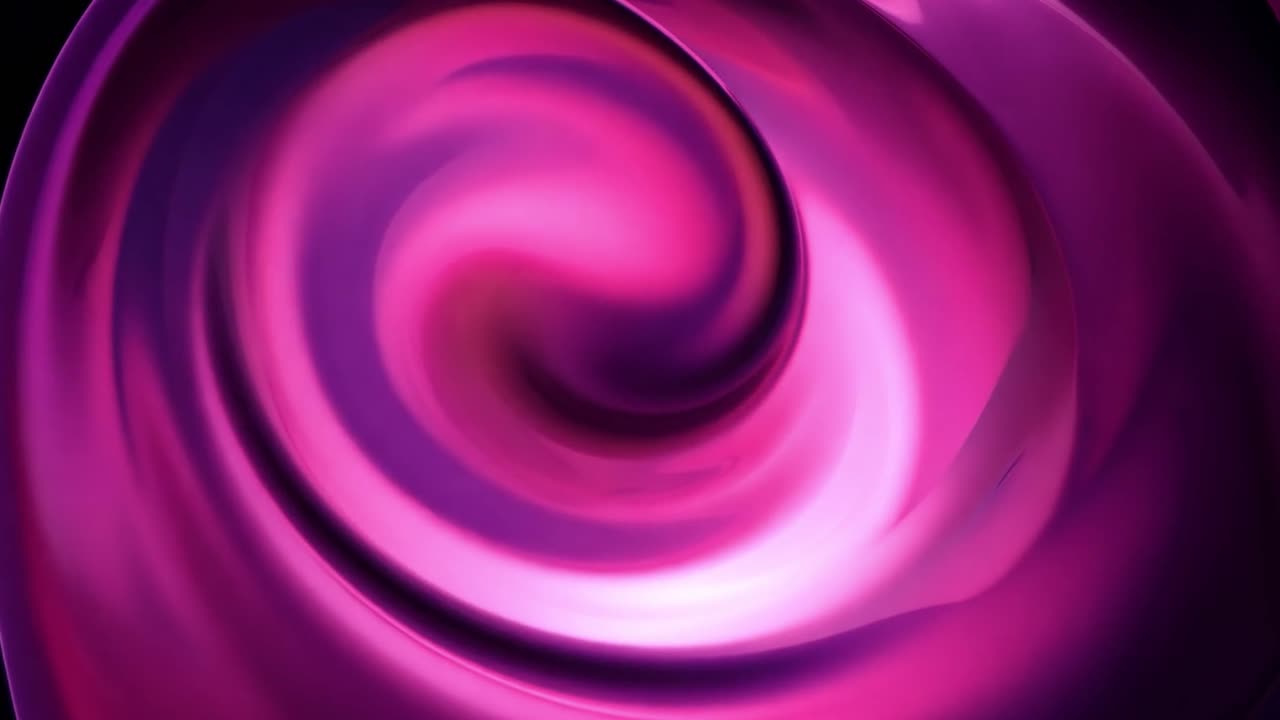 Vibrant Pink and Purple Abstract Swirl