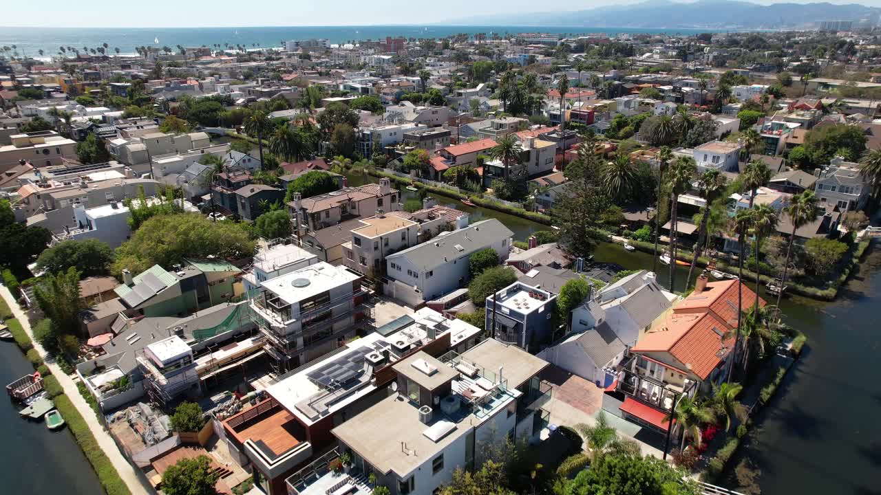 베니스 운하, 로스 앤젤레스, 캘리포니아 미국