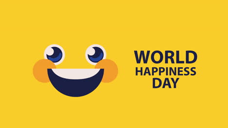 world happiness day graphic