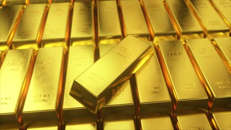 stacks of gold bars