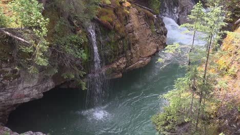underground springs join the river