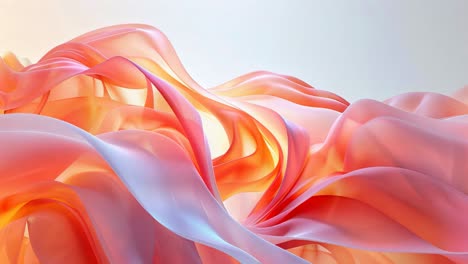abstract flowing fabric design
