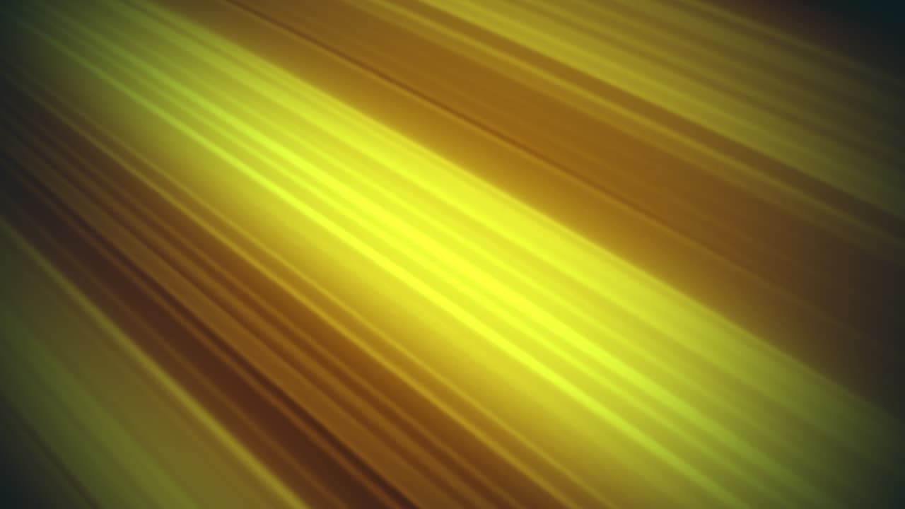 Abstract yellow rays and lines in 80s style